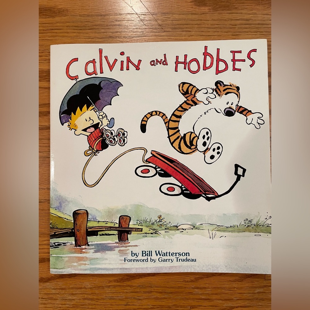 Calvin and Hobbes paper back book